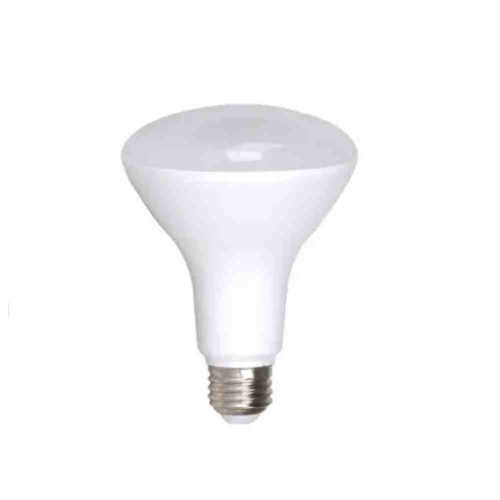 A white Maxlite LED BR Lamp 111BR30DLED40/G2 with a standard screw base, isolated on a plain background.