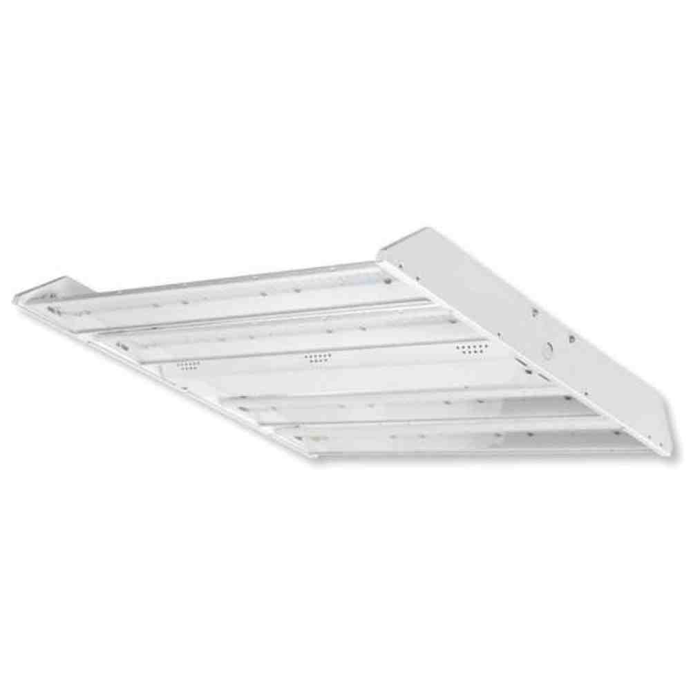 A Green Creative LED High Bay Troffer 130HBAY/850/ME for drop ceilings, viewed at an angle showing the front and side profiles.